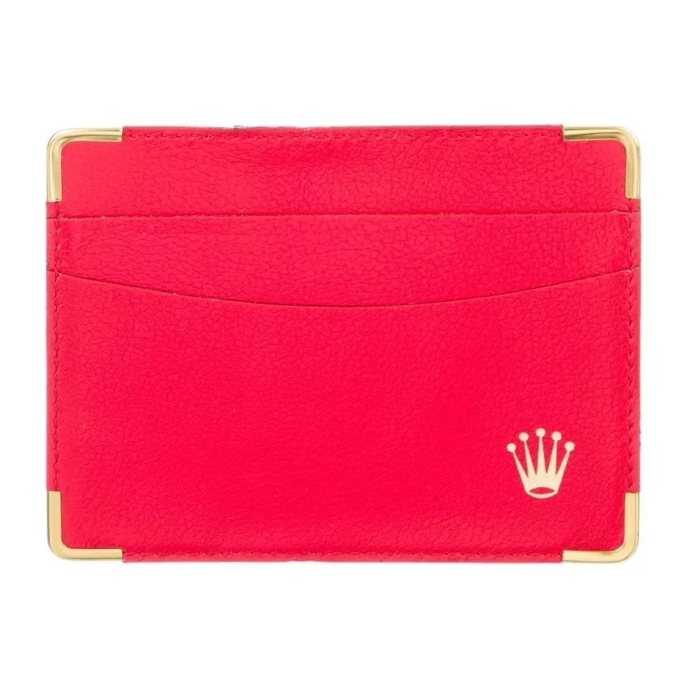 Rolex Leather Card Holder